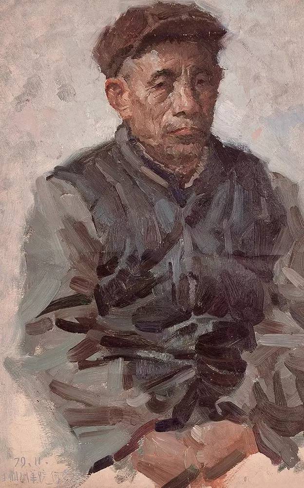 即表现了翟永明的内心世界,又从翟永明的表情中,看到了何多苓的精神