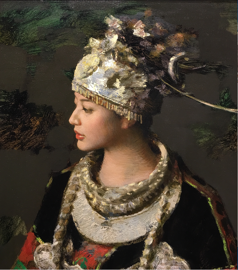 乐山市美术馆2019境界61遇见经典油画名家邀请展参展艺术家谢楚余